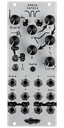 ADSR-controlled VCA and resonant filter gate on a DSP platform in silver | Ampla Versio by Noise Engineering