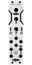 The dynamics processor of your dreams: stereo-in, stereo-out on a DSP/oscillator platform for Eurorack. Shown is the silver Antri panel with numbered and lettered parameters, ideal for developing your own firmware, in black. | Librae Legio and the World of Legio by Noise Engineering