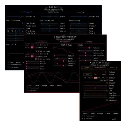 Noise Engineering plugin Bundle 1 containing Imitor, Loquelic Vereor, and Manis Iteritas