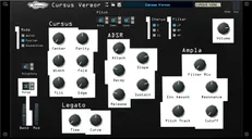 Front panel view of Cursus Vereor Rack Extension for Reason | Made by Noise Engineering, available at the Reason Shop