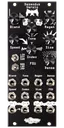 Stereo-in, stereo-out synthetic-tail generator reverb and DSP platform for Eurorack in black | Desmodus Versio by Noise Engineering| 