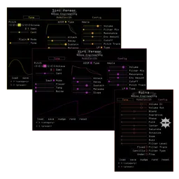 Noise Engineering Freequel plugin bundle containing Sinc Vereor, Virt Vereor, and Ruina