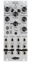 Stereo-in, stereo-out 12-tap multimode delay with clock sync and tap tempo plus DSP platform for Eurorack in silver | Imitor Versio by Noise Engineering