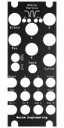 Ampla Versio panel overlay in black | Noise Engineering