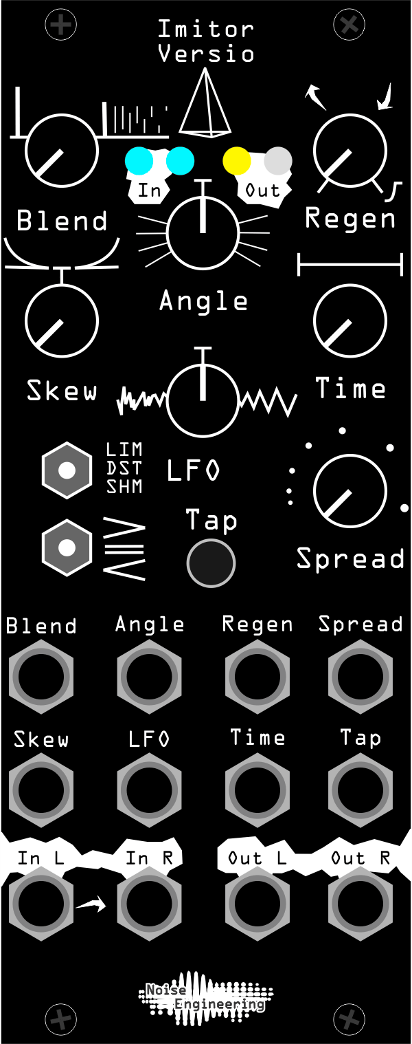 Imitor Versio front panel
