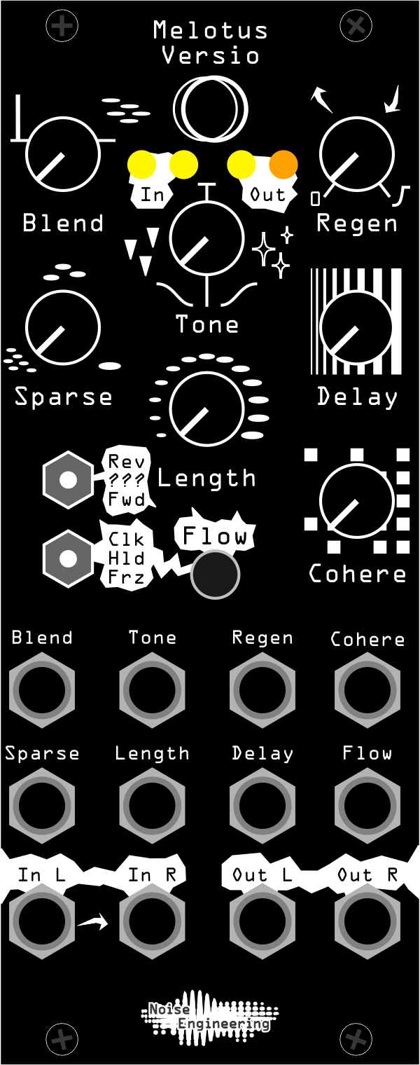 Melotus Versio front panel