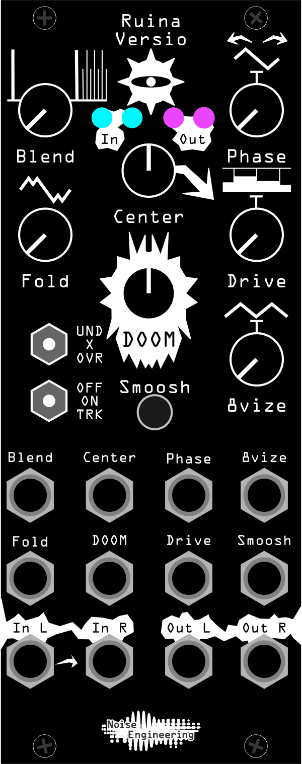 Ruina Versio front panel