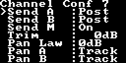 Xer Mixa's channmel config screen