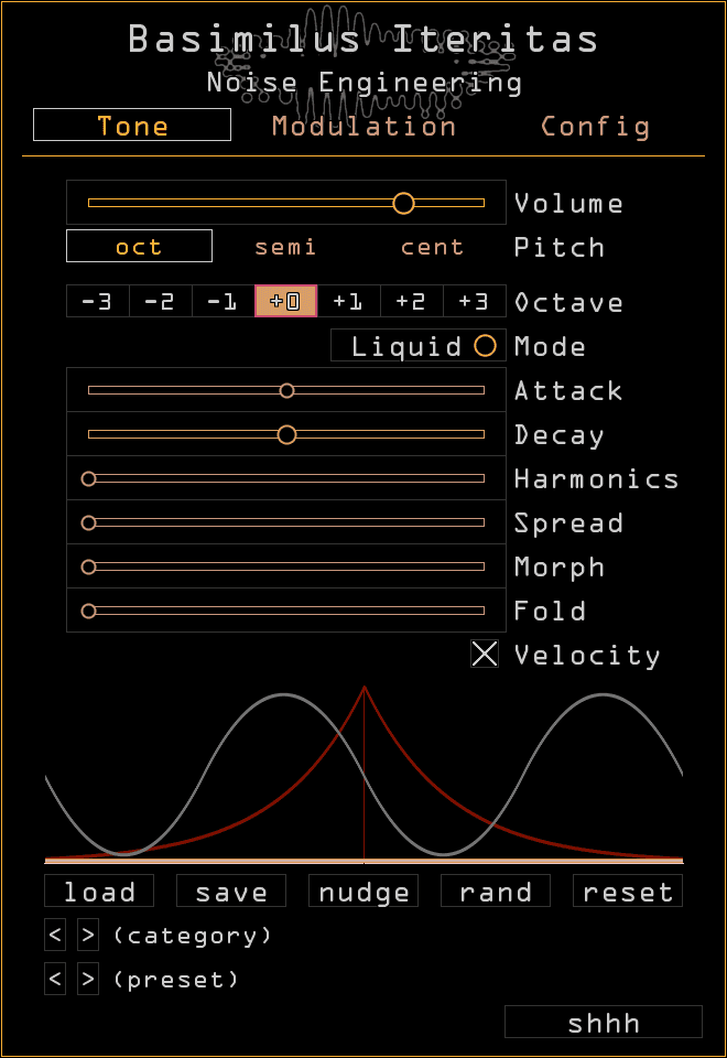 Cursus Vereor's interface