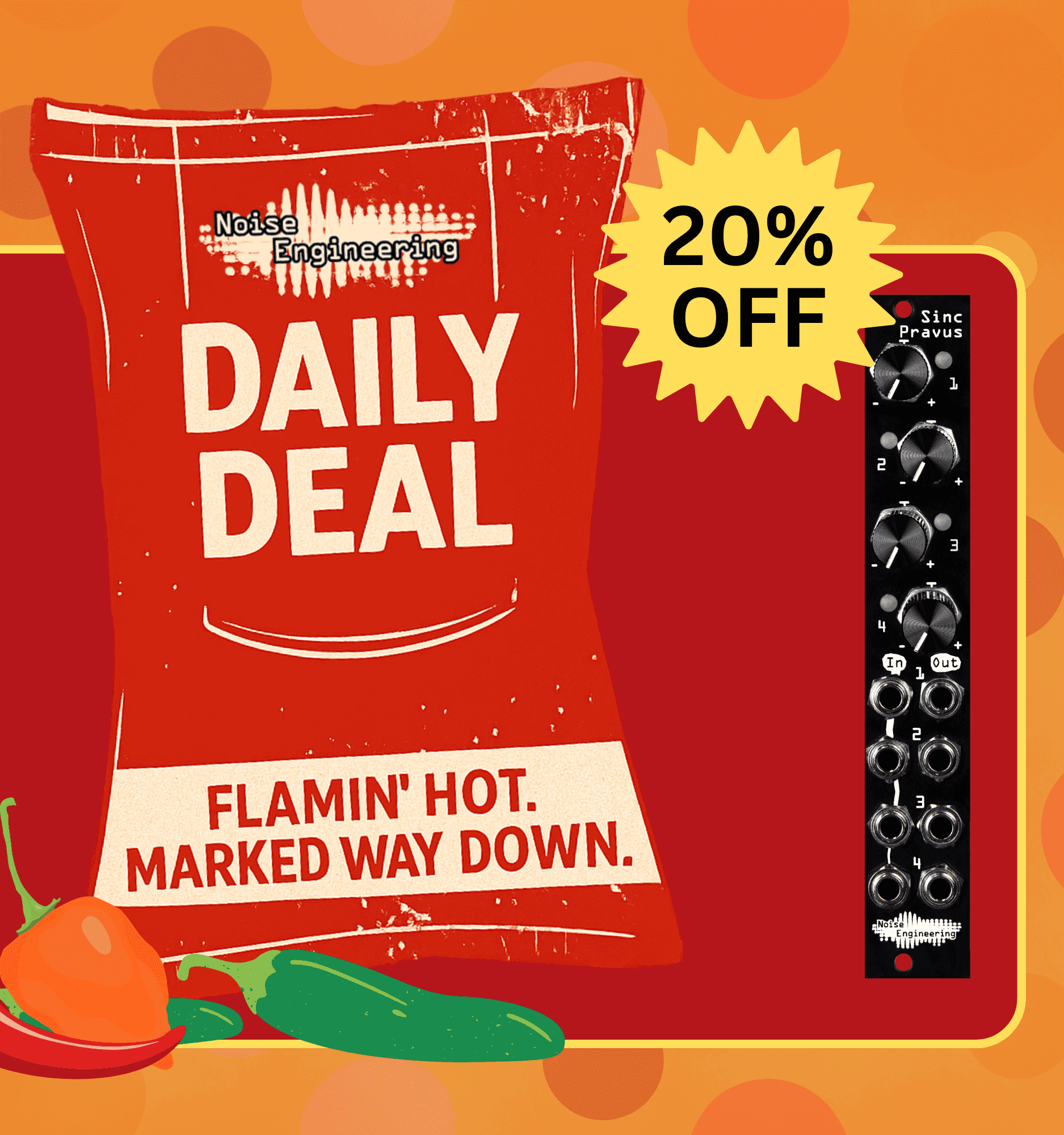 Check out today's Daily Deal! Flamin' hot, marked way down