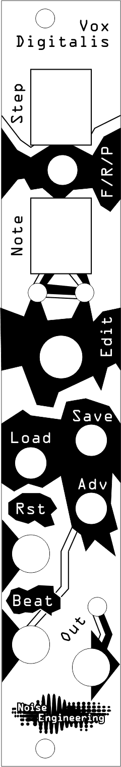 illustration of Vox Digitalis' interface