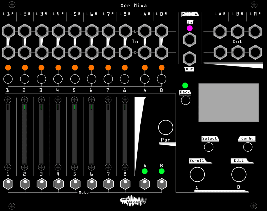 Illustration of Xer Mixa's interface