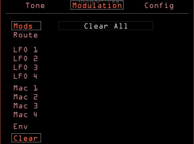 The Clear page