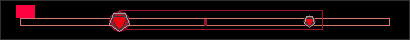 A slider with modulation enabled