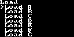 Xer Mixa's scene save screen