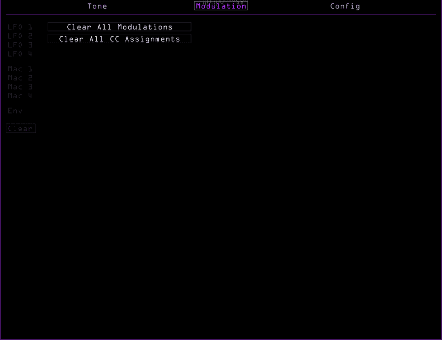 The Clear page
